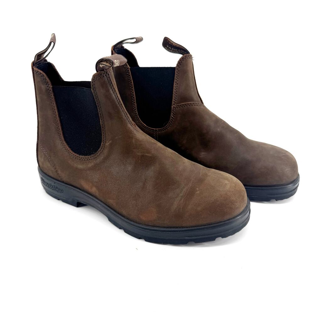 Blundstone 1911 Tobacco Suede Mens Boot AUS 10 US 11 NEW Waxed Chelsea Slip-On